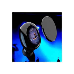 Casque sans fil BTK-ZR53 Bluetooth V5.0 supra-auriculaire blanc, écouteurs stéréo sportifs résistants à la transpiration avec contrôle tactile - Product Image 6