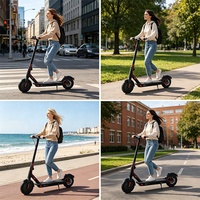 Mini scooter électrique pliable à deux roues avec batterie au lithium