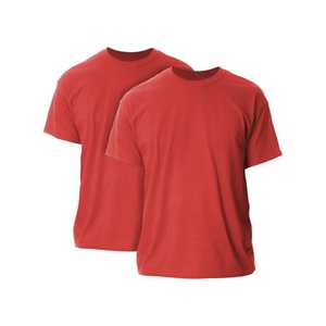 Camisetas de algodón de 300g para hombre, camiseta transpirable holgada de cuello redondo de verano de manga corta para hombre y mujer, Camiseta básica - Product Image 4