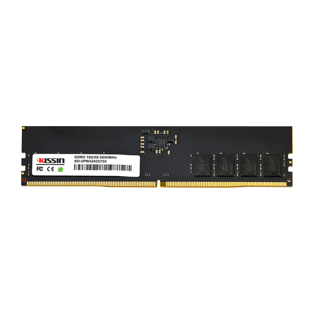 KISSIN DDR5 PC RAM Memory 32GB 16GB 8GB DDR5 4800Mhz 5200Mhz 5600Mhz 6000Mhz DDR5 for Gaming Computer