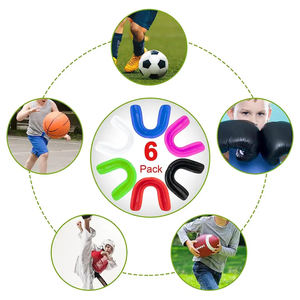 Venta caliente Sport American Basketball Protector bucal Protector de dientes de silicona Protector bucal Diente Brace Protección - Product Image 3