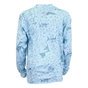 Nueva Camisa de Pesca de Color Personalizada al por Mayor, Mangas Largas, 100% Poliéster, Protección UV UPF 50, Secado Rápido - Product Image 4