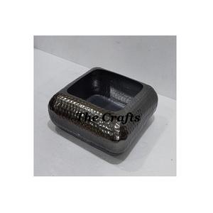 Ensemble de deux bols de service en fer noir de différentes tailles, vaisselle, bol de service pour le chocolat à prix abordable - Product Image 5