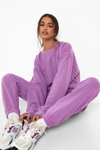 Recién llegado, chándales de secado rápido para mujer, Sudadera con capucha con pantalón Jogger, tela suave de talla grande para invierno - Product Image 4