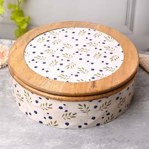 Nordic Luxury <b>Large</b> Smooth Finished Aluminium Casserole Flower-Design Hot <b>Pot</b> Food Warmer for Home Cooking - Product Image 2