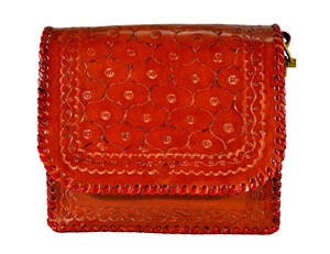 Petit sac à bandoulière en cuir véritable indien Messenger Sling Bag Luxury Embossed Design Custom Casual Women's Shoulder Bag Letter FBA - Product Image 3