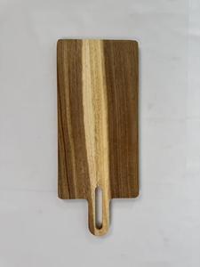 Tabla de cortar de madera tradicional, resistente, duradera, segura para alimentos, esencial para la cocina moderna, tabla de cortar de madera maciza - Product Image 3