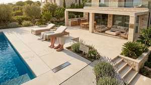 2026 Factory Direct Wholesales Customizable Contemporary White Limestone <b>Decking</b> 2x30x60cm Smooth Honed Turkiye Natural Stone - Product Image 2