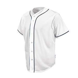 Expédition rapide imprimé personnalisé grand maillot de baseball pour les jeunes respirant grande taille Polyester nom numéro court Sublimation - Product Image 5