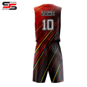 Uniforme de basket-ball sur mesure pour hommes, design unique, vêtements de sport pour jeunes, uniforme de maillot de basket-ball - Product Image 4