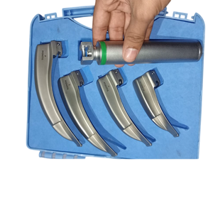 Laringoscopio Quirúrgico LED Profesional Portátil de Acero Inoxidable de Calidad Premium, Dispositivo Manual de Intubación para Gestión de las Vías Respiratorias - Product Image 3