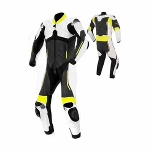 Vestes de moto en cuir véritable de haute qualité internationale, personnalisées, en cuir de vache véritable, une seule pièce - Product Image 1
