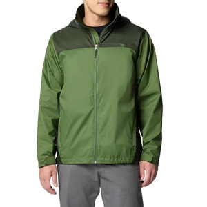 Personalizado hombres Casual impermeable 10000mm poliéster Nylon impresión senderismo cortavientos al aire libre impermeable Softshell chaqueta de lluvia - Product Image 1
