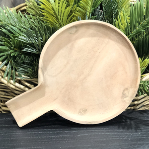 Comprar cuchara de madera estándar, cuchara decorativa en forma de cuchara, tenedor para el hogar, Cocina, Restaurante, adorno de regalo de boda - Product Image 4