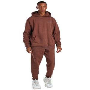 Ensemble de survêtement pour hommes avec logo personnalisé Vente en gros Marque privée Vêtements de sport pour hommes Sweats à capuche Jogging Ensemble de survêtements 2 pièces - Product Image 1