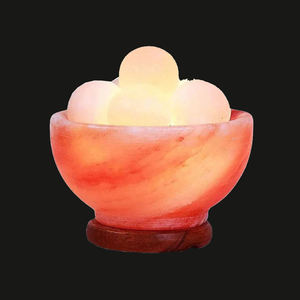 Cuencos de Fuego del Himalaya Premium, Lámpara de Sal Rosa, Cuenco de Roca Tallado a Mano, Artesanía Natural, Tacto Real, para Fiestas y Bodas, IMPEX PAKISTAN - Product Image 2