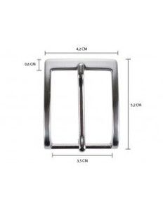 Cintura da uomo fatta a mano italiana di alta moda in elegante classica vera pelle nera larghezza 3.5 cm con fibbia ad ardiglione 6 pezzi in una scatola - Product Image 5