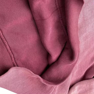 เสื้อฮู้ดผ้าฝ้าย100% ซักด้วยกรดทำจากเทอร์รี่มีฮู้ดเฮฟวี่เวทสำหรับผู้ชาย - Product Image 4