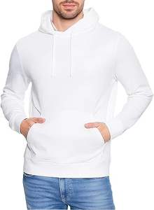 Sudadera con Capucha Casual para Hombre, Estilo Lavado Ácido, Color Sólido, Moda Informal, Corte Regular, 100% Algodón, Felpa Transpirable, Ecológica, con Bolsillo - Product Image 6