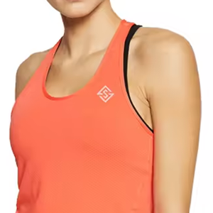 Camiseta sin Mangas de Poliéster/Spandex para Mujer, para Correr y Senderismo, Transpirable, Ecológica, Antibolitas - Product Image 4