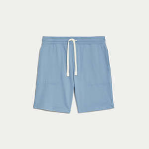 Conjunto de dos piezas para hombre, sudadera cálida de manga larga y pantalones cortos de algodón suave de ajuste informal de punto con patrón estampado - Product Image 5