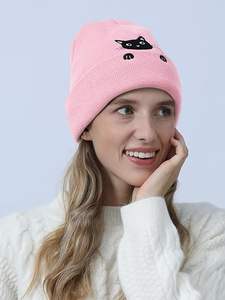 Gorro de Invierno Personalizado con Diseño de Bordado de Marca Privada, Gorro de Punto con Vuelta, Venta al por Mayor para Marcas - Product Image 5