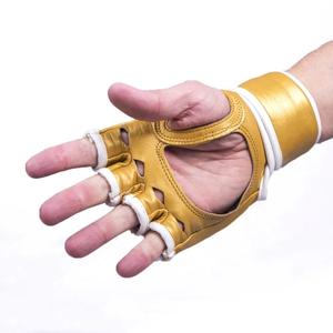 Gants de grattage demi-doigt, Logo personnalisé, gants Mma de votre propre Design, vente en gros - Product Image 6