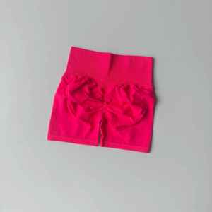 Leggings de yoga d'été à taille haute élastique Shorts de yoga pour femmes Respirant Fitness Sports Running Cycling Push Up Workout Gym Shorts - Product Image 2