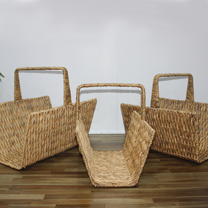 Panier en Jonc de Java Artex Dong Thap, Écologique, pour le Stockage du Bois de Chauffage - Product Image 3