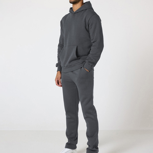 ชุดวอร์มและฮู้ดสำหรับผู้ชายกางเกงวอร์มแบบสวมหัวแบบสองชิ้นสำหรับฤดูหนาว - Product Image 3