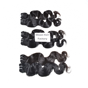 100% qualité d'exportation cheveux humains Bodywave cheveux vague douce longue durée lisse soyeux épais faisceaux à vendre des fournisseurs d'usine - Product Image 5