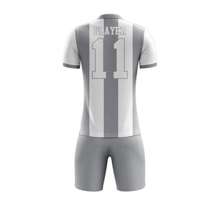 Fabricación profesional Ropa deportiva Uniforme de fútbol para adultos Nuevo estilo Color sólido Tamaño personalizado Uniforme de fútbol para hombres - Product Image 6