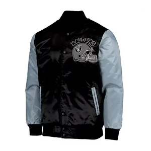 Vestes universitaires personnalisables patchs Letterman brodés supportent de longs manteaux d'hiver enduits standard pro personnalisés avec logo et nom d'équipe - Product Image 2