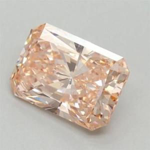 เพชรสังเคราะห์ทรงเรเดียนท์ แฟนซี พิงค์ น้ำหนัก 1.00 กะรัต ความสะอาดระดับ VS1 ใบรับรอง IGI ราคาโรงงาน ขายส่ง - Product Image 5