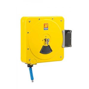 Meclube CS 500 Modèle Enrouleur de Tuyau Fermé Pivotant pour l'Eau 150 ° C 200 Bar avec 15 m 5/16 ''Tuyau pour Jardins - Product Image 1