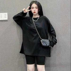 Emballage personnalisé pour femmes ensemble solide de 2 pièces naturel ODM lavable tricot haut décontracté prix usine coupe ajustée Vietnam - Product Image 3