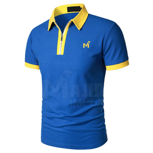 Polos de hombre de alta calidad al por mayor, polos de manga corta cómodos personalizados para hombre, polos a granel en tallas personalizadas, muestra gratis - Product Image 3
