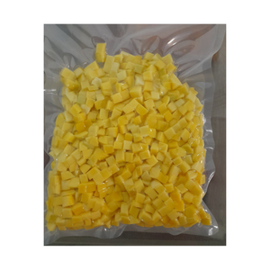 Mango congelado IQF rebanadas cubos enteros de Vietnam para batidos jugo postre embalaje a granel exportación fruta Tropical - Product Image 1