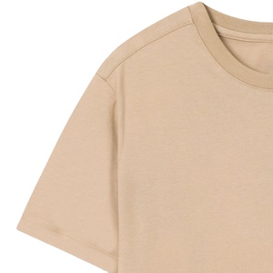 Camiseta de algodón 100% de alto gramaje para hombre al por mayor, manga corta, estilo urbano, corte holgado, cuello redondo, proveedor OEM ODM de marca privada - Product Image 4