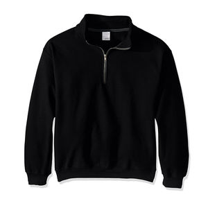 Trending <b>Men's</b> <b>Fleece</b> <b>Quarter</b> <b>Zip</b> Oversized Pullover Hoodie | Embroidered Winter Wholesale OEM - Product Image 4