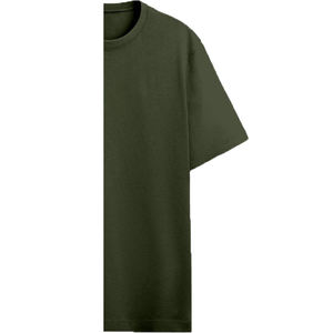 Camiseta de Algodón Orgánico Ecológica Personalizada para Mujer, Cuello Redondo, Manga Corta, Sólida, Transpirable, con Relieve, Corte Regular - Product Image 5