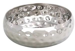 Tazón de chocolate de postre de calidad de exportación En tazón de acero inoxidable para servir alimentos con soporte de diseñador a granel a precios competitivos - Product Image 4