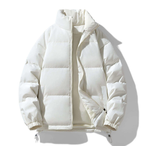 Chaquetas de manga larga con cuello levantado para clima frío, venta al por mayor, chaqueta de invierno para exteriores para hombres, chaquetas acolchadas de peso pesado para hombres - Product Image 5