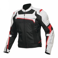 Blouson de moto textile Cordura pour la course, avec protections et armures, grande taille 2026