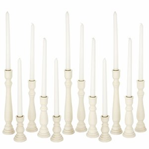 Lot de 3 bougeoirs noirs pour la décoration intérieure Bougeoir de vente chaude pour la maison de luxe et les restaurants et le mariage - Product Image 5