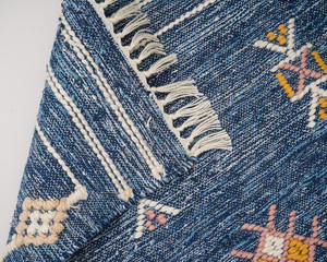 Luxurious Custom Kilim Handwoven Rugs Modern Geometric Design <b>Washable</b> From Reputed Manufacturer at Factory Prices - Product Image 3