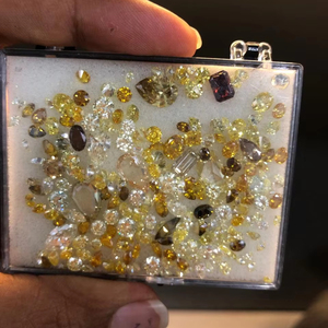 Lab Grown Fancy Color 0.50Ct a 5Ct Diamantes amarillos CVd/HPht para joyería de diamantes finos Formas redondas y mixtas sueltas - Product Image 2