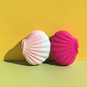 GINYA yeni Patent sevimli kabuk Mini vibratör kadın klitoral emme stimülatörü meme masaj aleti seks oyuncakları kadınlar için emme oyuncak - Product Image 1