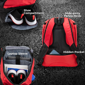 Sac de basket-ball en tissu léger et durable, grande capacité de rangement, idéal pour les entraînements et les activités quotidiennes - Product Image 2