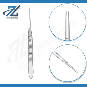 Fórceps de disección Waugh de alta calidad Manual fino 1-2 dientes 178mm instrumento quirúrgico de acero inoxidable Certificado CE clase I hecho - Product Image 3